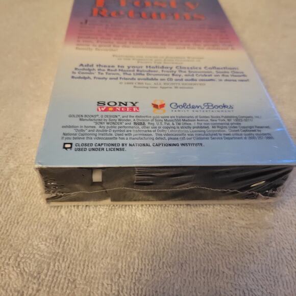Frosty the Snowman 1989 & Frosty Returns 1992 -Christmas Cartoon Movie VHS set - Picture 6 of 6